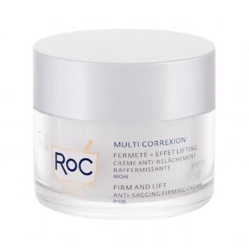 RoC Multi Correxion Firm And Lift Anti-Sagging Firming Cream Rich 50 ml krem do twarzy na dzień dla kobiet Uszkodzone pudełko