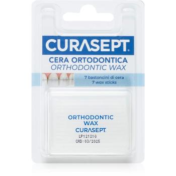 Curasept Orthodontic Wax wosk ortodontyczny do aparatu 7 szt.