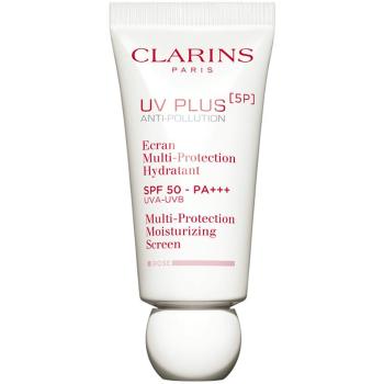 Clarins UV PLUS [5P] Anti-Pollution Rose fluid nawilżający SPF 50 30 ml