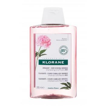 Klorane Organic Peony Soothing & Anti-Irritating 200 ml szampon do włosów dla kobiet