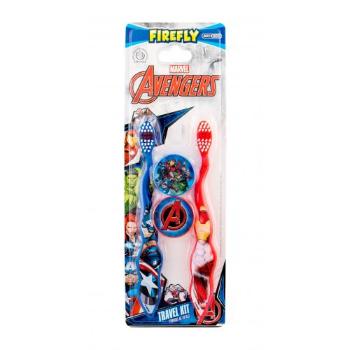 Marvel Avengers Toothbrush zestaw Szczoteczka do zębów 2 szt + Pudełko 2 szt dla dzieci