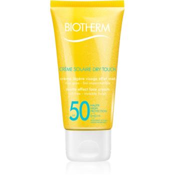 Biotherm Crème Solaire Dry Touch krem matujący do opalania twarzy SPF 50 50 ml