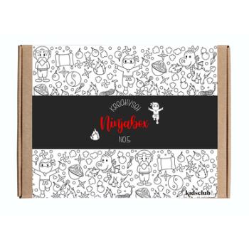 Kidsclub&Co . Ninjabox - Pudełko kreatywne i rzemieślnicze