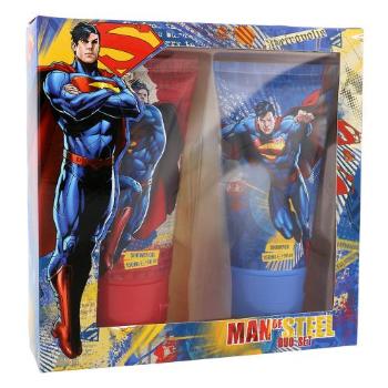 DC Comics Superman zestaw Żel pod prysznic 150 ml + Szampon 150 ml dla dzieci Uszkodzone pudełko