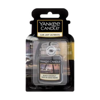 Yankee Candle Black Coconut Car Jar 1 szt zapach samochodowy unisex