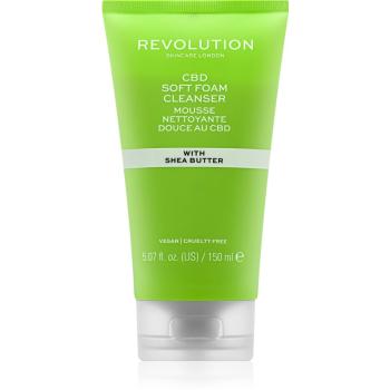 Revolution Skincare CBD delikatny krem oczyszczający 150 ml