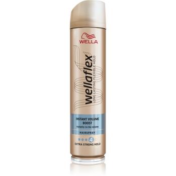 Wella Wellaflex Instant Volume Boost lakier do włosów z silnym utrwaleniem do zwiększenia objętości 250 ml