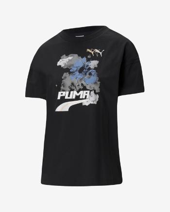 Puma Evide Graphic Koszulka Czarny