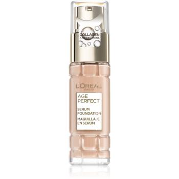 L’Oréal Paris Age Perfect Serum Foundation make up do skóry dojrzałej odcień 140 - Linen 30 ml