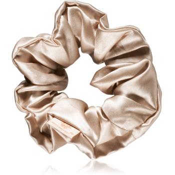 Crystallove Silk Scrunchie jedwabna gumka do włosów Gold 1 szt.