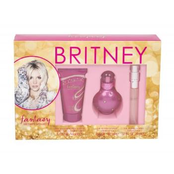 Britney Spears Fantasy zestaw Edp 30 ml + Edp 10 ml + Mleczko do ciała 50 ml dla kobiet Uszkodzone pudełko