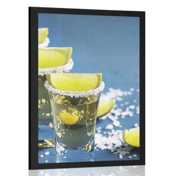 Plakat Tequila meksykańska - 30x45 white