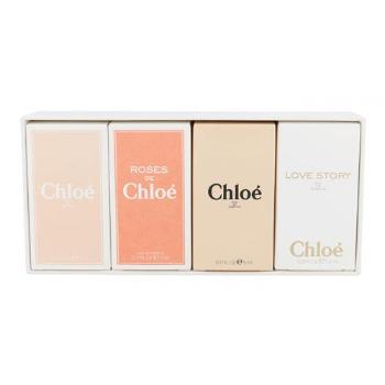 Chloé Mini Set 1 zestaw Edp 5ml Chloé + 5ml Edt Chloé (2015) + 5ml Edt Roses de Chloé + 7,5ml  Edp Love Story dla kobiet