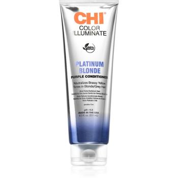 CHI Color Illuminate odżywka tonizująca do włosów naturalnych i farbowanych odcień Platinum Blonde 251 ml