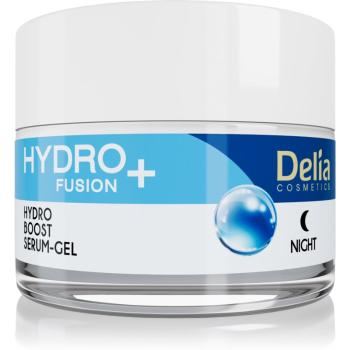 Delia Cosmetics Hydro Fusion + nawilżający krem na noc 50 ml
