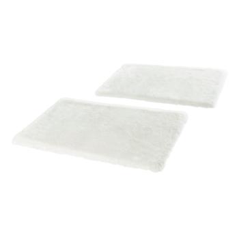 Zestaw 2 białych dywanów do sypialni Mint Rugs Soft, 90x140 cm