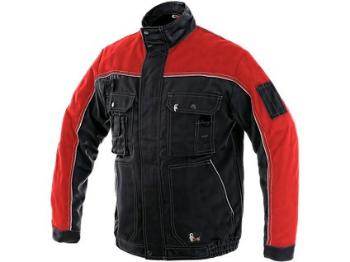 Bluzka CXS ORION OTAKAR, męska, czarno-czerwona, rozmiar 68