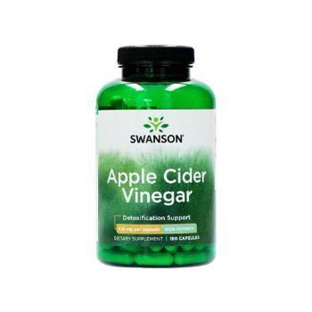 SWANSON Apple Cider Vinegar - 180caps OCET JABŁKOWY
