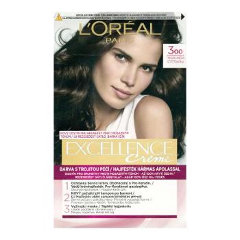 L'Oréal Paris Excellence Creme Triple Protection 48 ml farba do włosów dla kobiet 300 Dark Brown