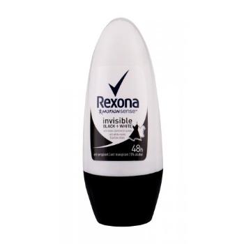 Rexona MotionSense Invisible Black + White 50 ml antyperspirant dla kobiet