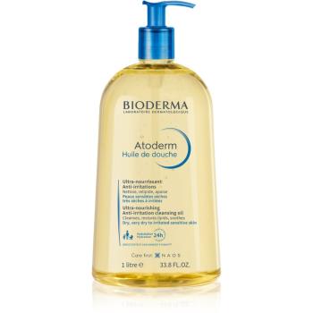 Bioderma Atoderm Shower Oil intensywnie odżywiający i łagodzący olejek pod prysznic do skóry suchej i podrażnionej 1000 ml