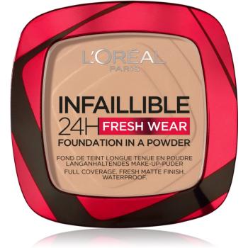 L’Oréal Paris Infaillible Fresh Wear 24h podkład w pudrze odcień 120 Vanilla 9 g