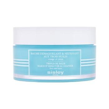 Sisley Triple-Oil Balm Make-Up Remover & Cleanser Face & Eyes 125 g demakijaż twarzy dla kobiet Uszkodzone pudełko