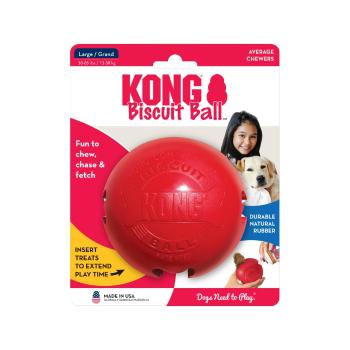 KONG Biscuit Ball L piłka na przysmaki dla psa