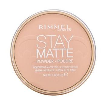 Rimmel London Stay Matte Long Lasting Pressed Powder 002 Pink Blossom puder z formułą matującą 14 g