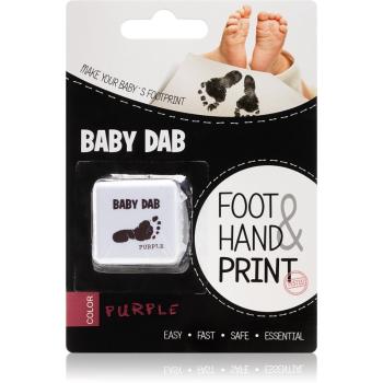 Baby Dab Foot & Hand Print Purple farba do odcisków dłoni