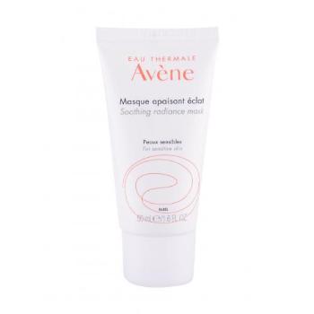 Avene Sensitive Skin Soothing Radiance Mask 50 ml maseczka do twarzy dla kobiet Uszkodzone pudełko