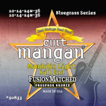 Curt Mangan Mandolin Phosphor Bronze Ball End 10-36 90833 Struny Do Mandoliny