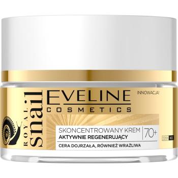Eveline Cosmetics Royal Snail intensywnie nawilżająca i rozjaśniająca pielęgnacja na dzień i na noc 70+ 50 ml