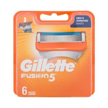 Gillette Fusion5 6 szt wkład do maszynki dla mężczyzn Uszkodzone pudełko