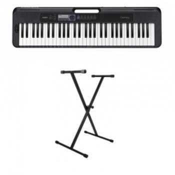 Keyboard Casio Ct-s300 Bk - Casiotone + Statyw