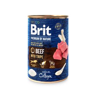 BRIT dog Premium by Nature BEEF with TRIPES - 400g
