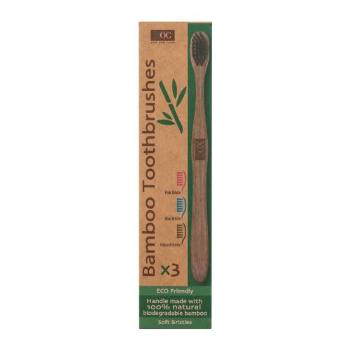 Xpel Bamboo Toothbrush 3 szt szczoteczka do zębów unisex