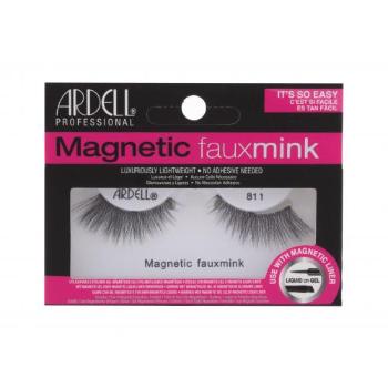 Ardell Magnetic Faux Mink 811 1 szt sztuczne rzęsy dla kobiet Uszkodzone pudełko Black