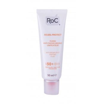 RoC Soleil-Protect Anti-Brown Spot SPF50+ 50 ml preparat do opalania twarzy dla kobiet