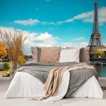 Tapeta piękna panorama Paryża - 150x100