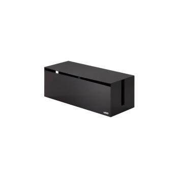 Czarno-brązowy pojemnik na ładowarki YAMAZAKI Web Cable Box