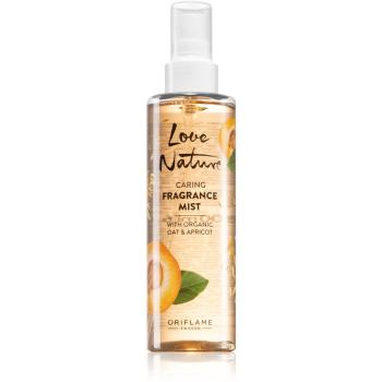 Oriflame Love Nature Organic Oat & Apricot odświeżający spray do ciała 200 ml