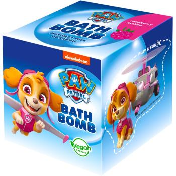 Nickelodeon Paw Patrol Bath Bomb kule do kąpieli dla dzieci Raspberry - Skye 165 g