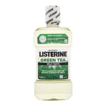 Listerine Green Tea Mild Taste Mouthwash 500 ml płyn do płukania ust unisex