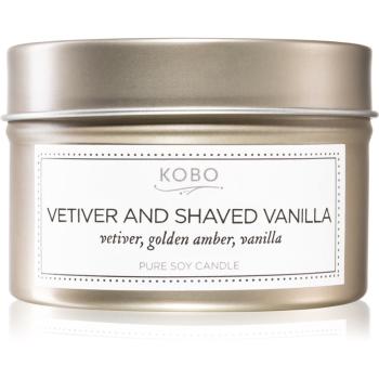 KOBO Coterie Vetiver and Shaved Vanilla świeczka zapachowa w puszcze 113 g