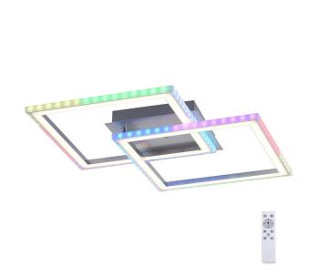 Leuchten Direkt 14634-55-LED RGB Plafon ściemnialny FELIX LED/26W/230V