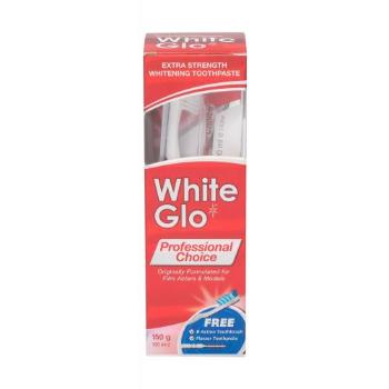 White Glo Professional Choice zestaw Pasta do zębów 100 ml + Szczoteczka do zębów 1 szt + Szczoteczka międzyzębowa 8 szt unisex Uszkodzone pudełko