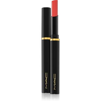 MAC Cosmetics Powder Kiss Velvet Blur Slim Stick matowa szminka nawilżająca odcień Dubonnet Buzz 2 g