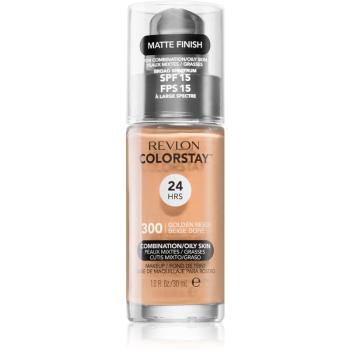 Revlon Cosmetics ColorStay™ podkład o długotrwałym działaniu do skóry tłustej i mieszanej odcień 300 Golden Beige 30 ml