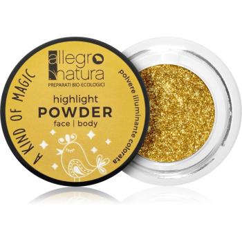 Allegro Natura A Kind of Magic puder rozjaśniający do twarzy i okolic oczu Starry Gold 1,5 g